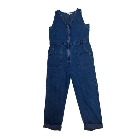 Rachel Comey x Target 100% Cotton Denim Straight Leg Jumpsuit - Picture 3 of 14